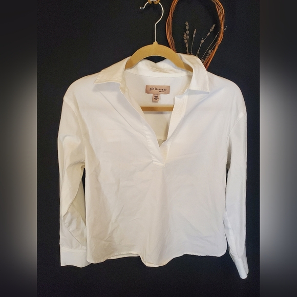 Philosophy Tops - Philosophy Republic Women's White Blouse